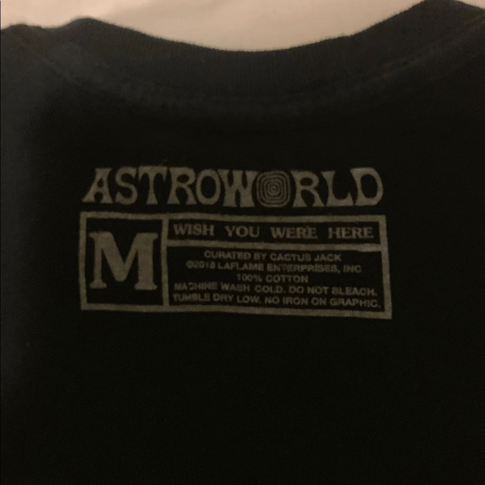 Official Travis Scott AstroWorld Festival Shirt - Picture 3 of 5